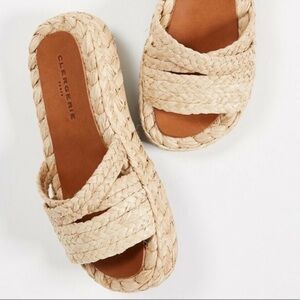 🩷Robert clergerie🌼  Idalie Raffia slides